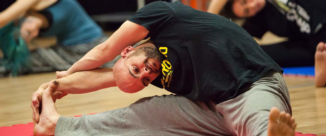 Acro training at Dancebase